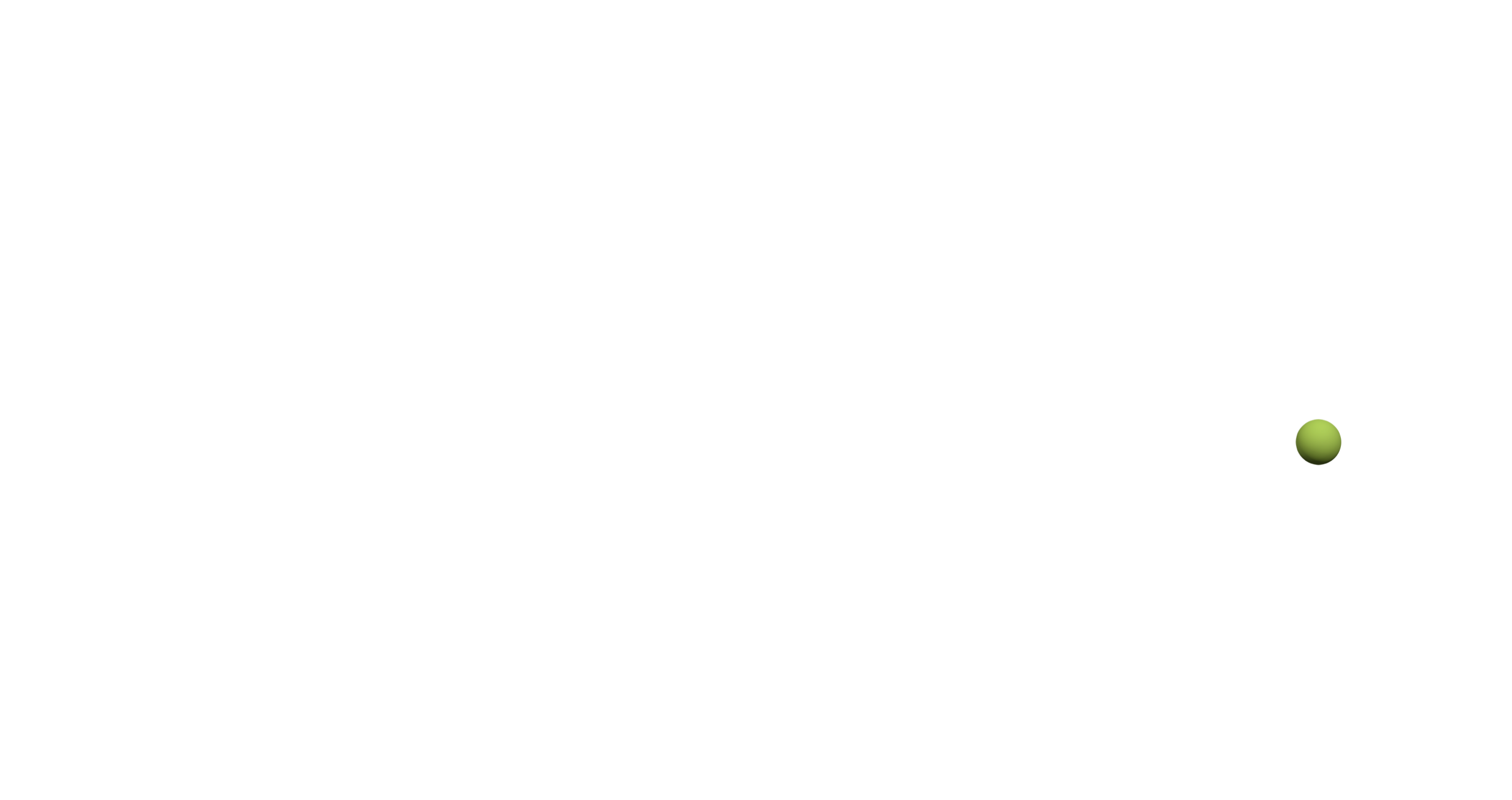 Grafisches Element - Right Green Ball